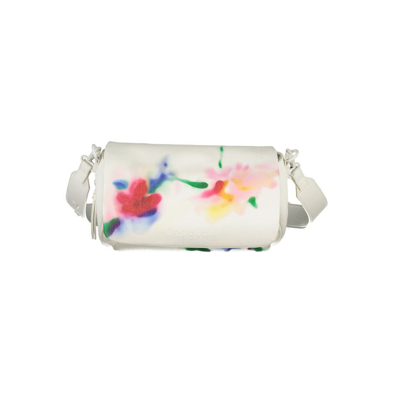 White Polyethylene Handbag Desigual