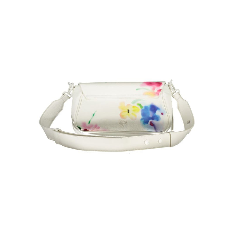 White Polyethylene Handbag Desigual