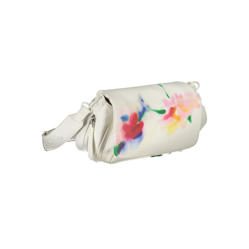 White Polyethylene Handbag Desigual