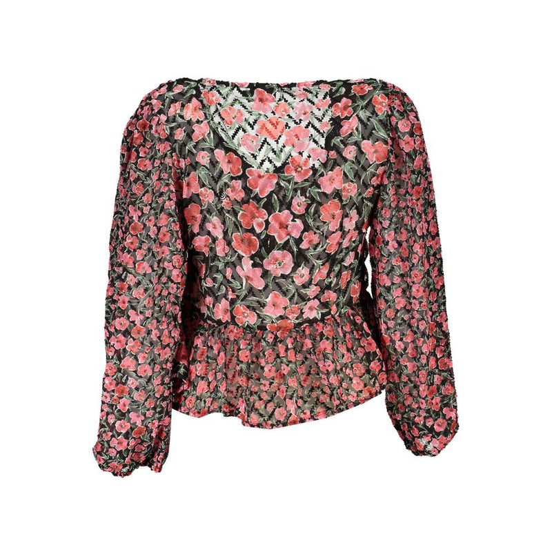 Pink Polyester Sweater Desigual