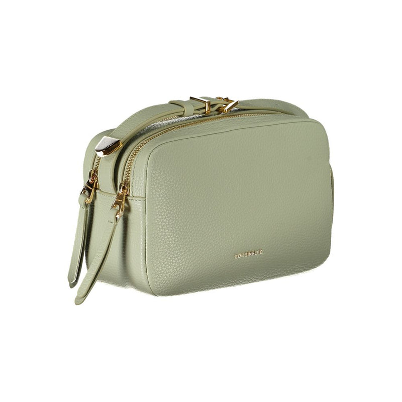 Green Leather Handbag Coccinelle