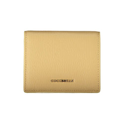 Beige Leather Wallet Coccinelle