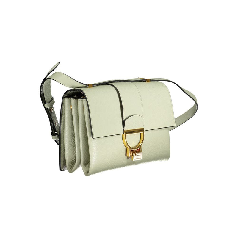 Green Leather Handbag Coccinelle