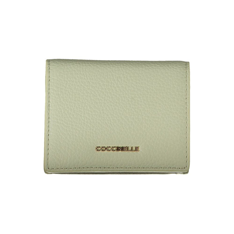 Green Leather Wallet Coccinelle