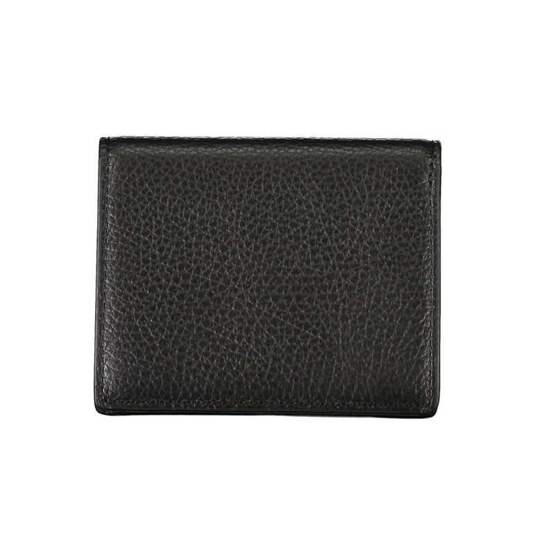 Black Leather Wallet Coccinelle