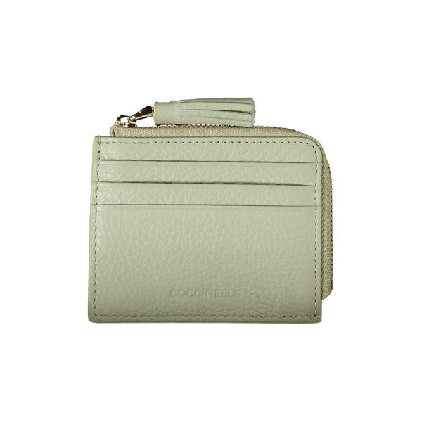 Green Leather Wallet Coccinelle