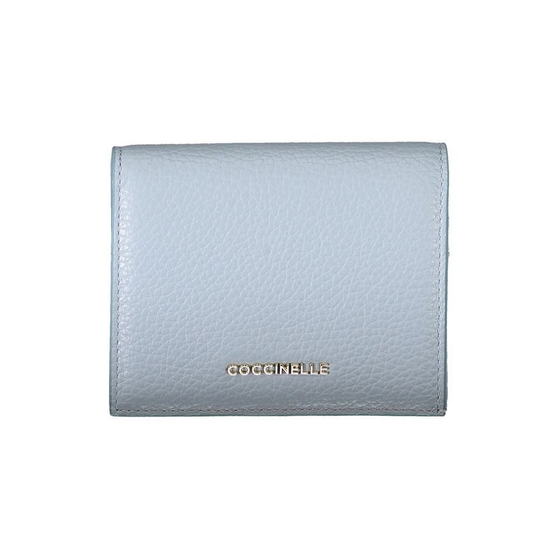 Light Blue Leather Wallet Coccinelle