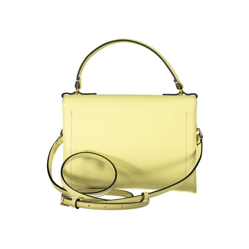 Yellow Leather Handbag Coccinelle