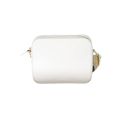 White Leather Handbag Coccinelle