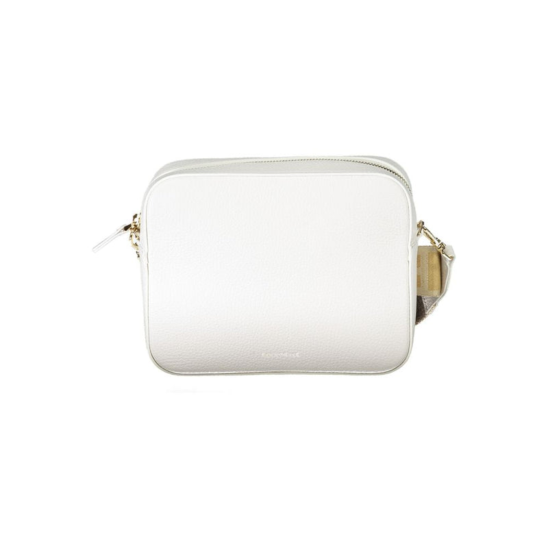 White Leather Handbag Coccinelle