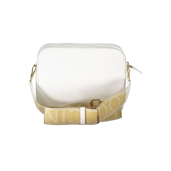 White Leather Handbag Coccinelle