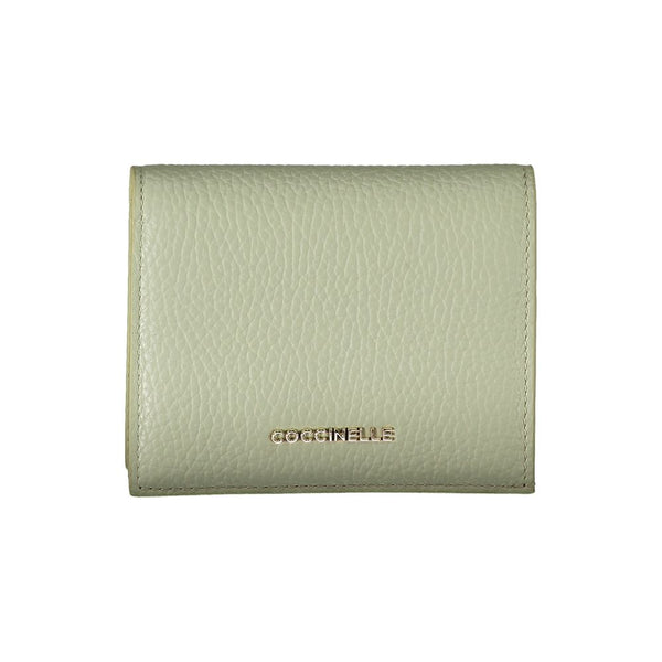 Green Leather Wallet Coccinelle