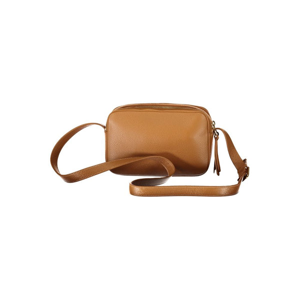 Brown Leather Handbag Coccinelle