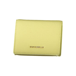 Yellow Leather Wallet Coccinelle