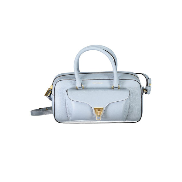 Light Blue Leather Handbag Coccinelle