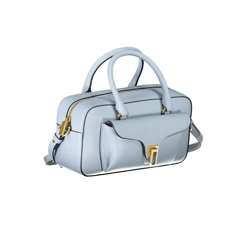 Light Blue Leather Handbag Coccinelle