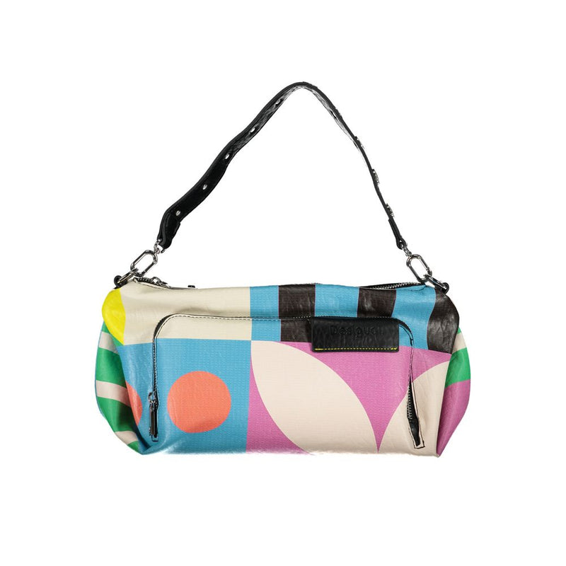 Pink Polyethylene Handbag Desigual