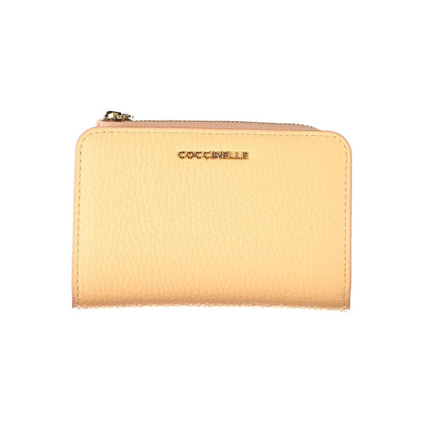 Orange Leather Wallet Coccinelle