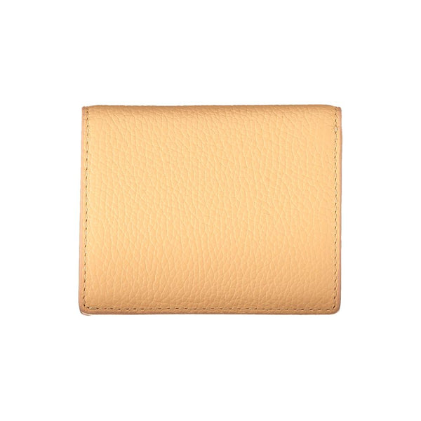 Orange Leather Wallet Coccinelle