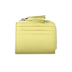 Yellow Leather Wallet Coccinelle