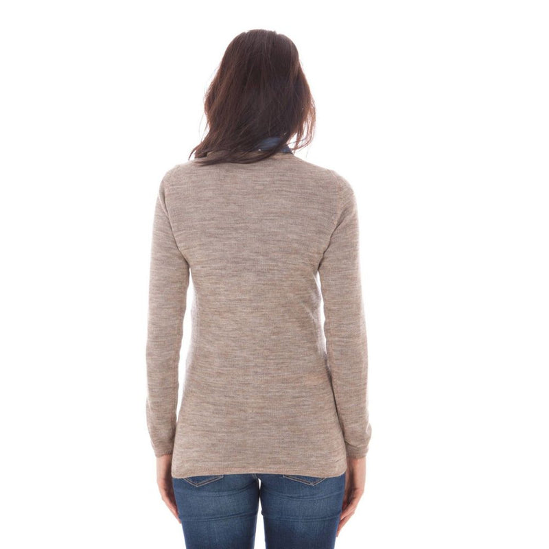 Beige Wool Sweater Fred Perry