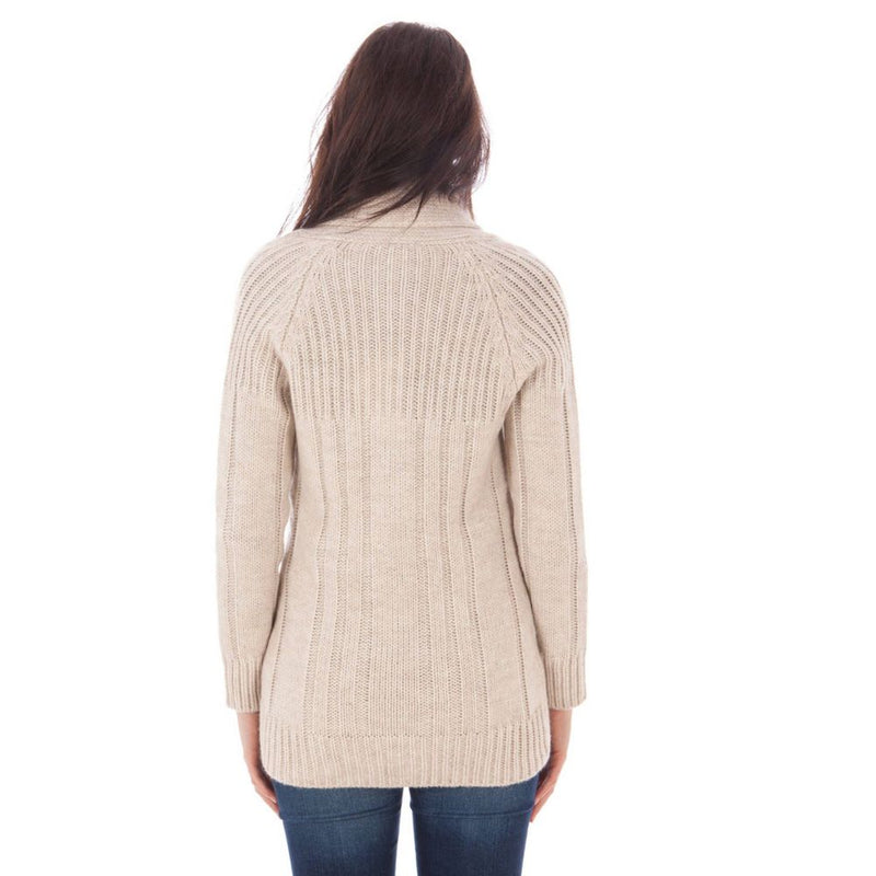 Beige Wool Sweater Fred Perry