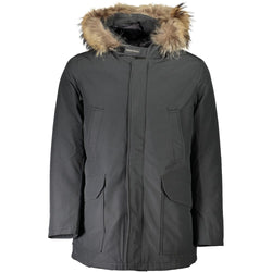 Gray Cotton Jacket Woolrich