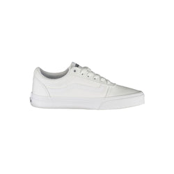 White Polyester Sneaker Vans