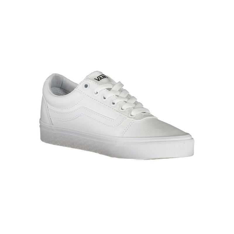 White Polyester Sneaker Vans