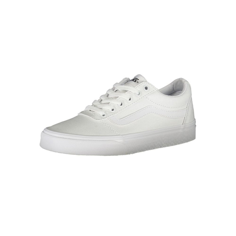 White Polyester Sneaker Vans