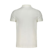 White Cotton Polo Shirt Calvin Klein