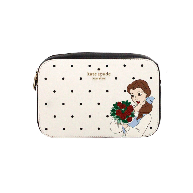 Disney Beauty and the Beast Mini Camera Crossbody Bag Purse Kate Spade