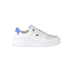 White Polyester Sneaker Tommy Hilfiger