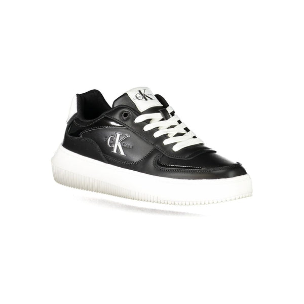 Black Polyester Sneaker Calvin Klein