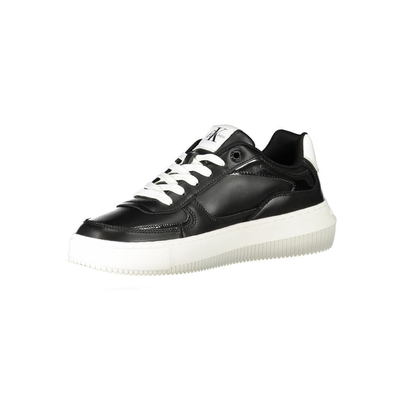 Black Polyester Sneaker Calvin Klein