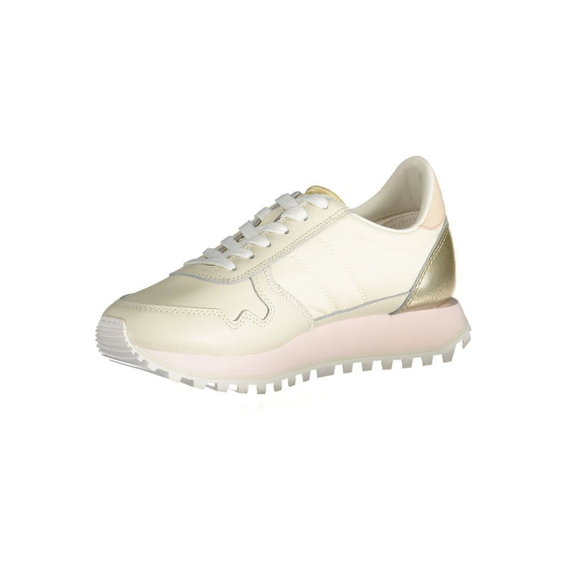 Beige Polyester Sneaker Blauer