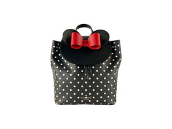 Disney Minnie Mouse Medium Leather Backpack Bookbag Bag Kate Spade