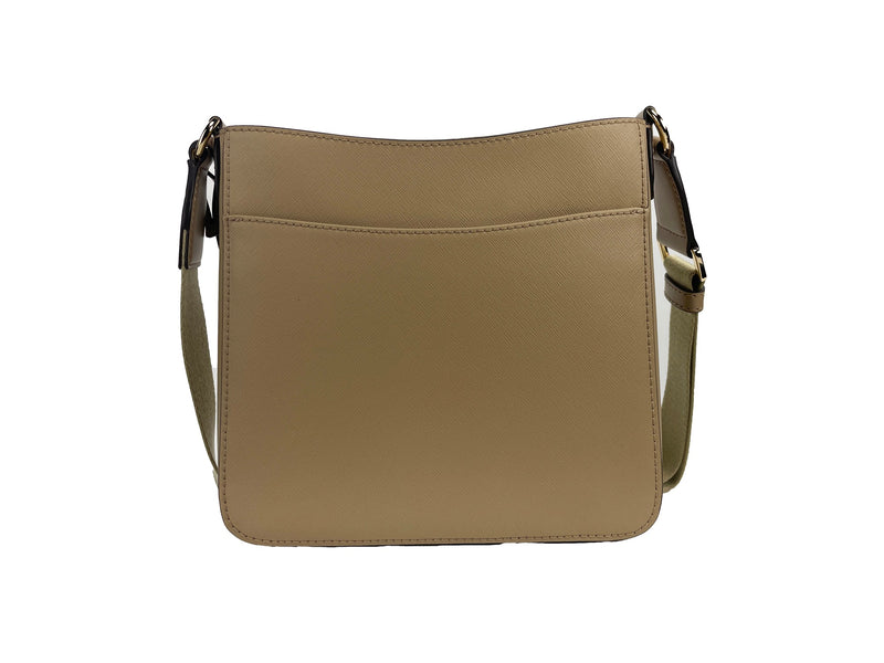 Jet Set Small Messenger Crossbody Bag Camel Michael Kors