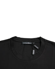 Black With Love Always Crew Neck Top T-shirt Dolce & Gabbana