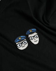 Black #DGFamily Cotton Crew Neck T-shirt Dolce & Gabbana