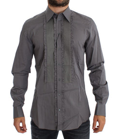 Elegant Slim Fit Cotton Dress Shirt Dolce & Gabbana