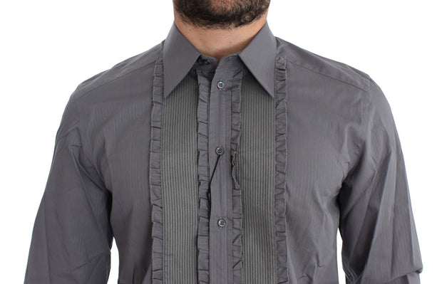 Elegant Slim Fit Cotton Dress Shirt Dolce & Gabbana