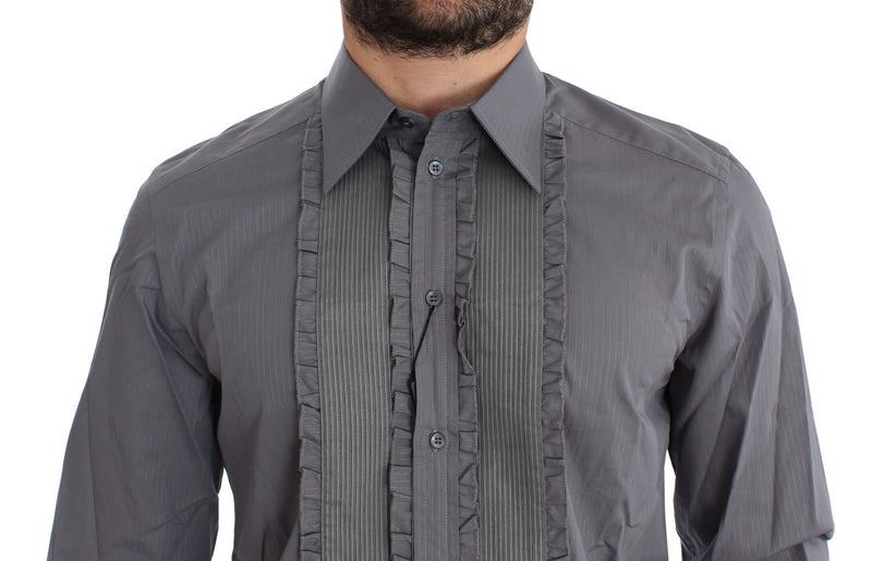 Elegant Slim Fit Cotton Dress Shirt Dolce & Gabbana