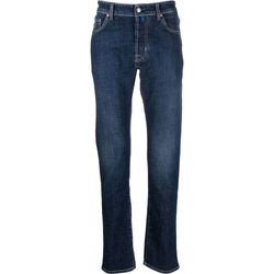 Exclusive Indigo Straight Leg Jeans with Bandana Detail Jacob Cohen