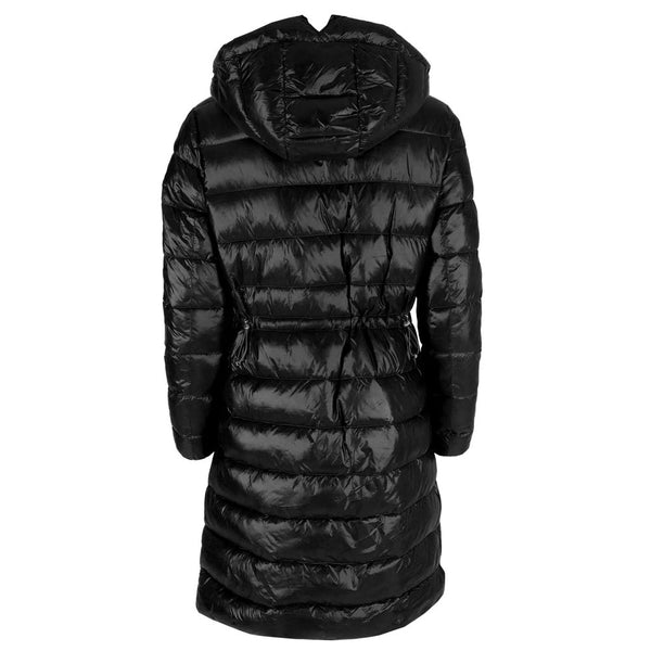 Chic Long Down Jacket with Hood for Women Yes Zee