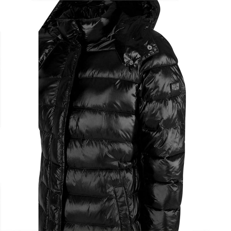 Chic Long Down Jacket with Hood for Women Yes Zee