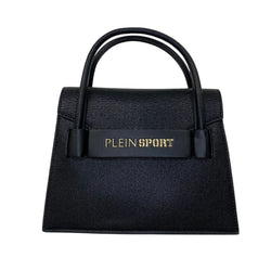 Black Polyethylene Women Handbag Plein Sport