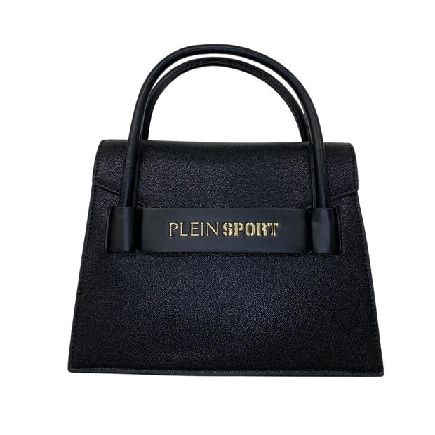 Black Polyethylene Women Handbag Plein Sport