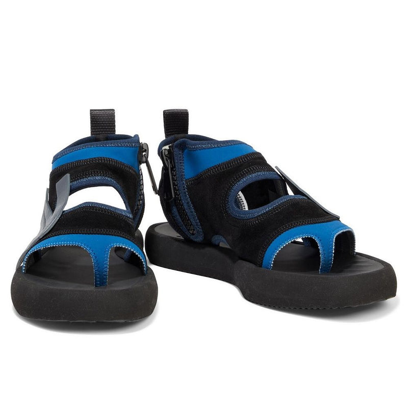 Blue Neoprene Women Sandal Off-White