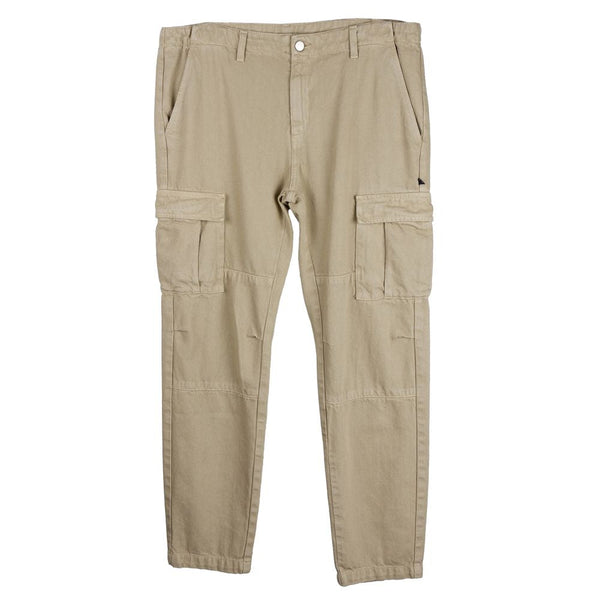 Beige Cotton Men Trouser Comme Des Fuckdown